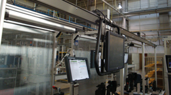 Verschiebbarer Touchscreen